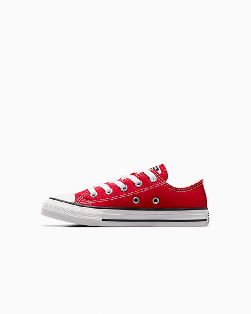 Girls' Converse Chuck Taylor All Star Classic Low Top Shoes Red | AU 3C416S